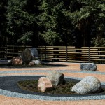 giardino giapponese zen roccioso