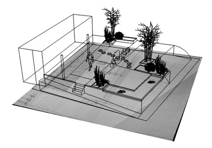 progettazione giardini da planimetria